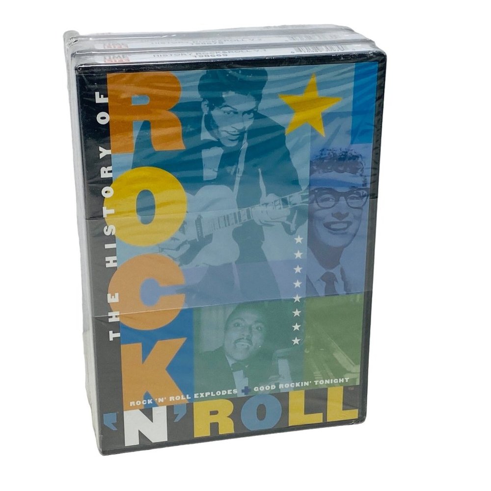 The History of Rock N' Roll (DVD, 2004, 5-Disc Set) Time-Life